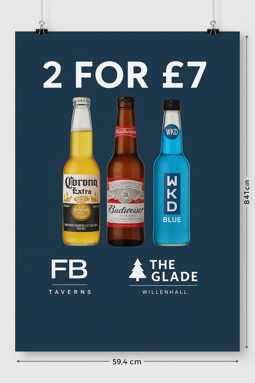 2 for £7 Bottles Promotion